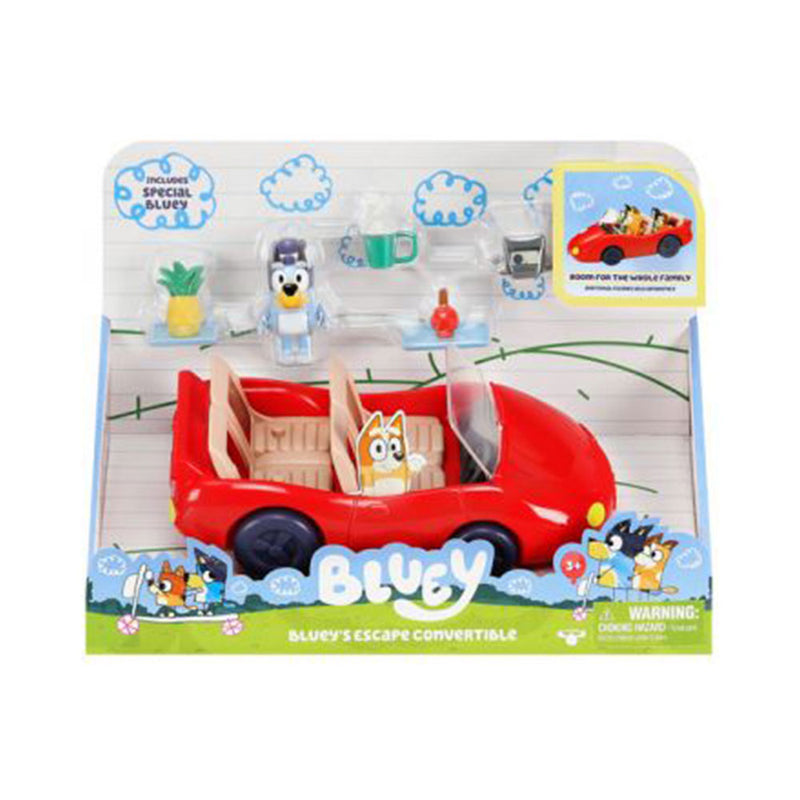 Bluey Series 9 Escape Convertible Toy Car