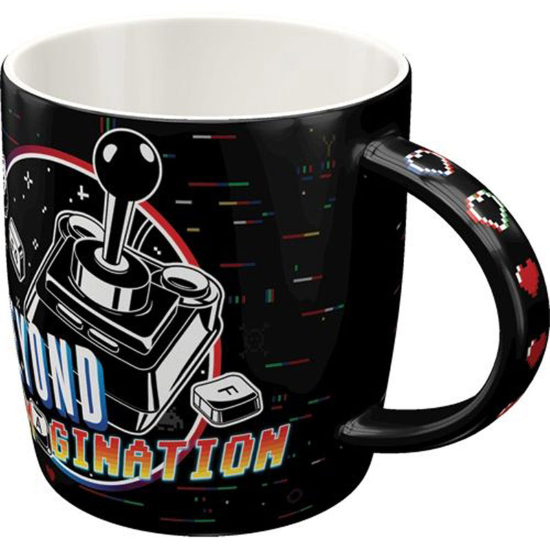 Nostalgic-Art Gaming Beyond Imagination Ceramic Mug