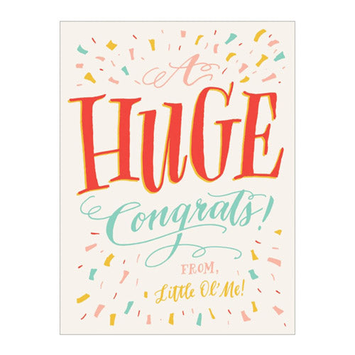 Ladyfingers Letterpress High Five Greeting Card Assortment