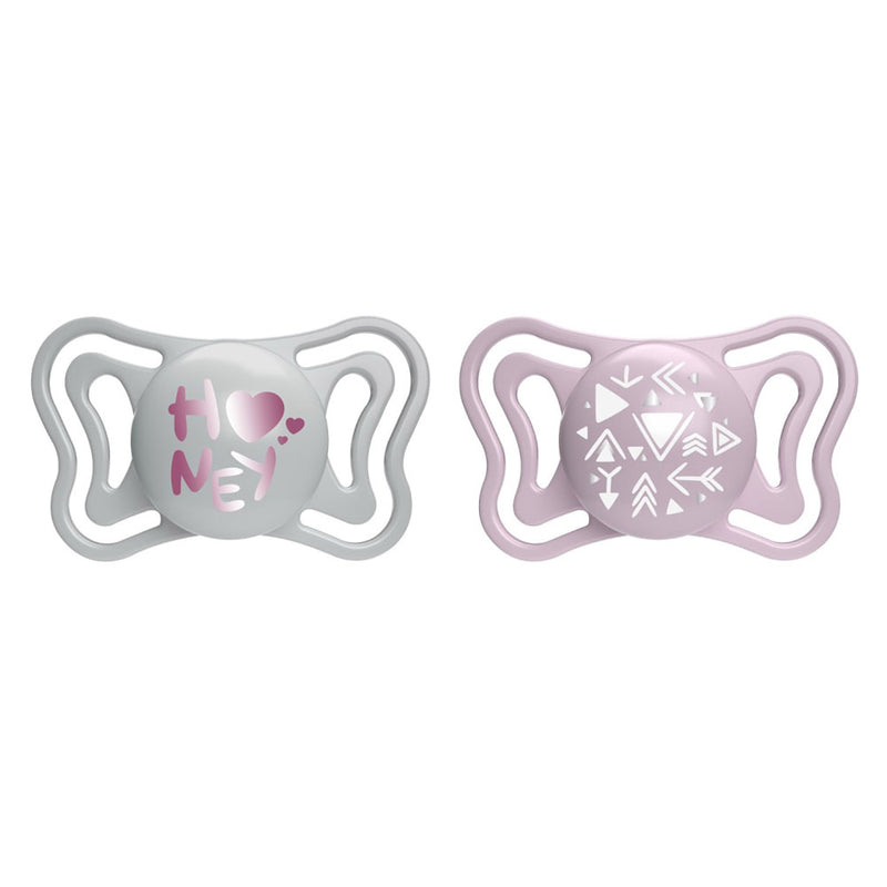 Chicco Physio Light Soother 2-6 Months 2pk