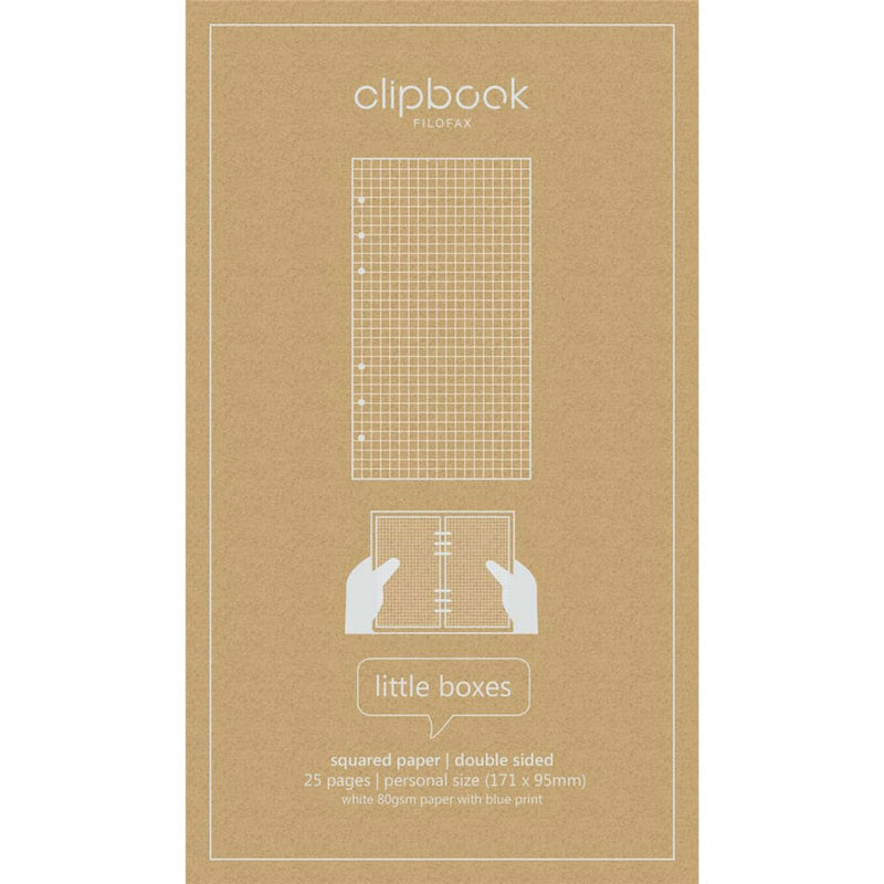 Filofax Personal Clipbook Refill 25pk