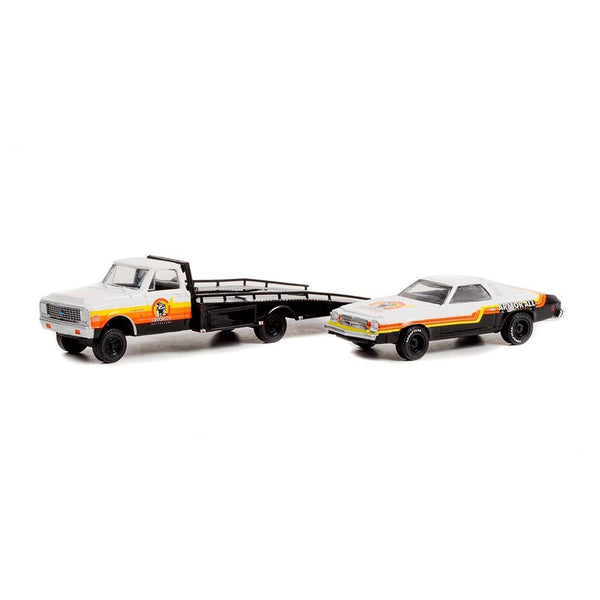 1972 Chevy C-30 Ramp Truck & 1976 Chevelle Laguna 1/64 Scale