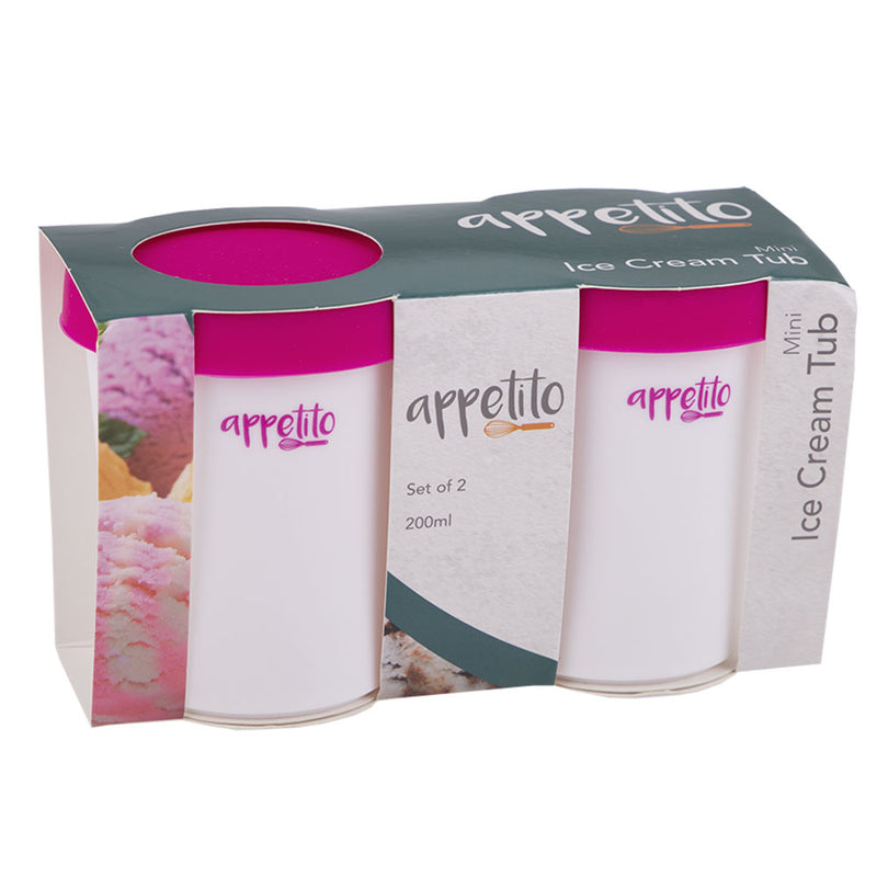 APPETITO MINI ROUND INECE CREME BUSS 200 ml (ensemble de 2)