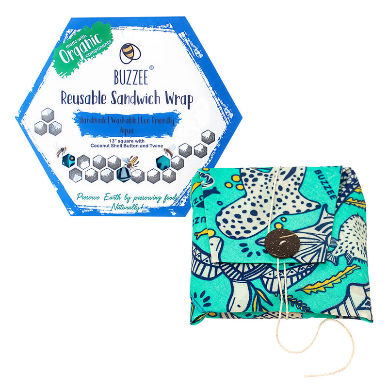 Buzzee Organic bijeswax sandwich wrap