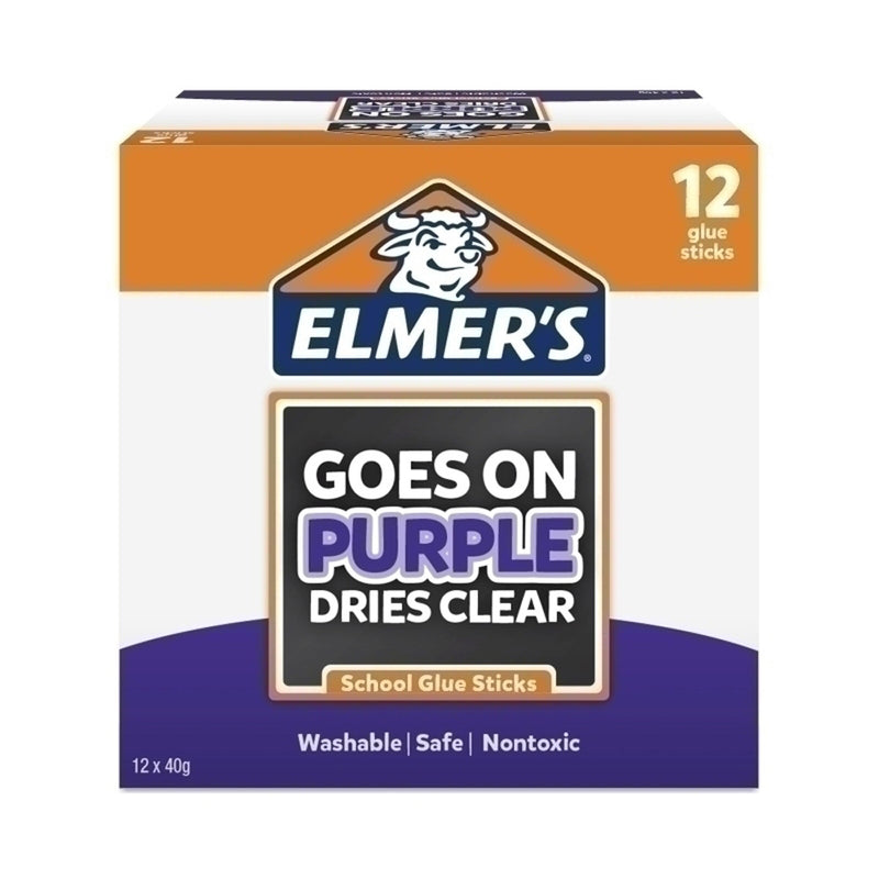 Elmers paarse lijmstick 40 g