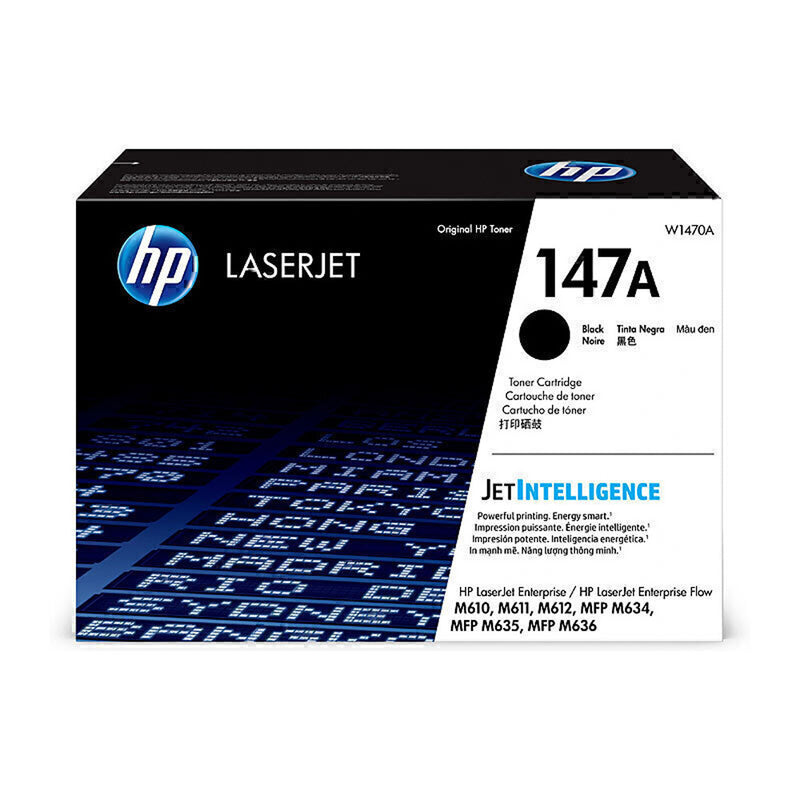 HP 147 Tonercartridge (zwart)