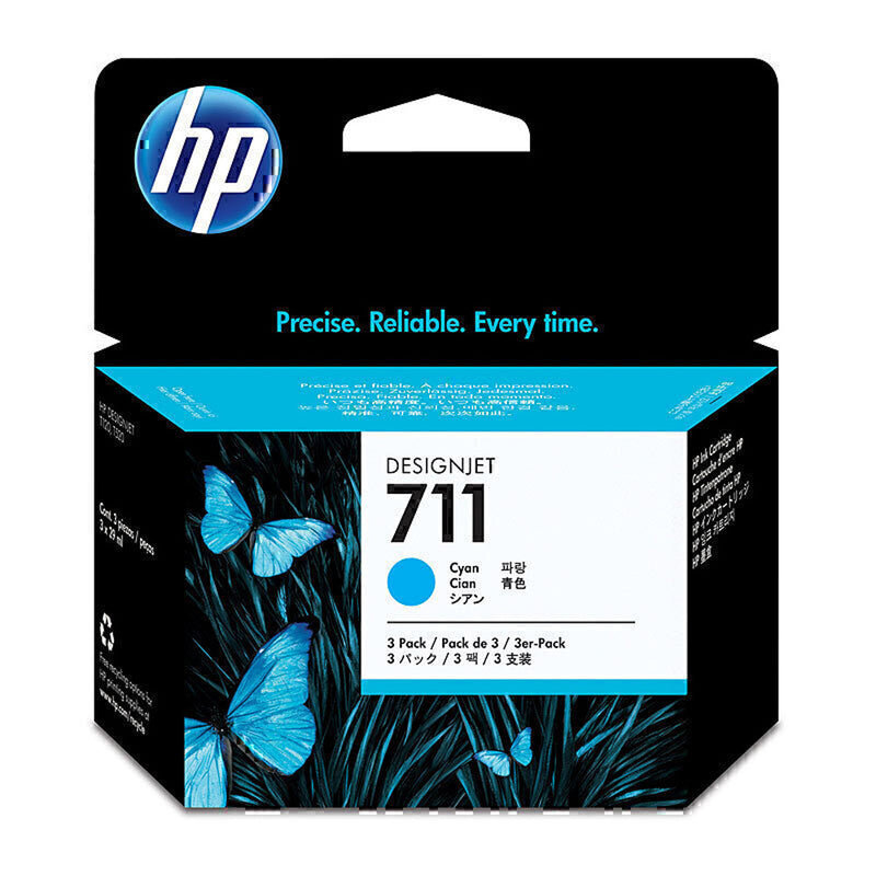 HP 711 Ink Cartridge 29mL 3pk