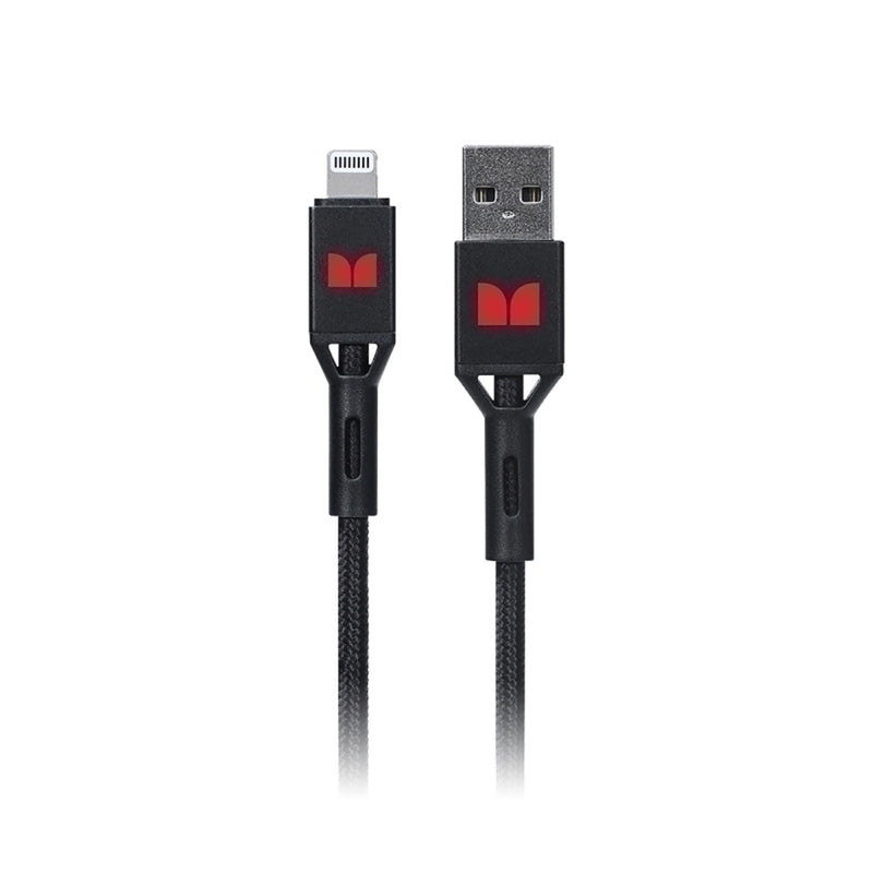 Monster Lightning zu USB-A geflochtenes Kabel 1,2m