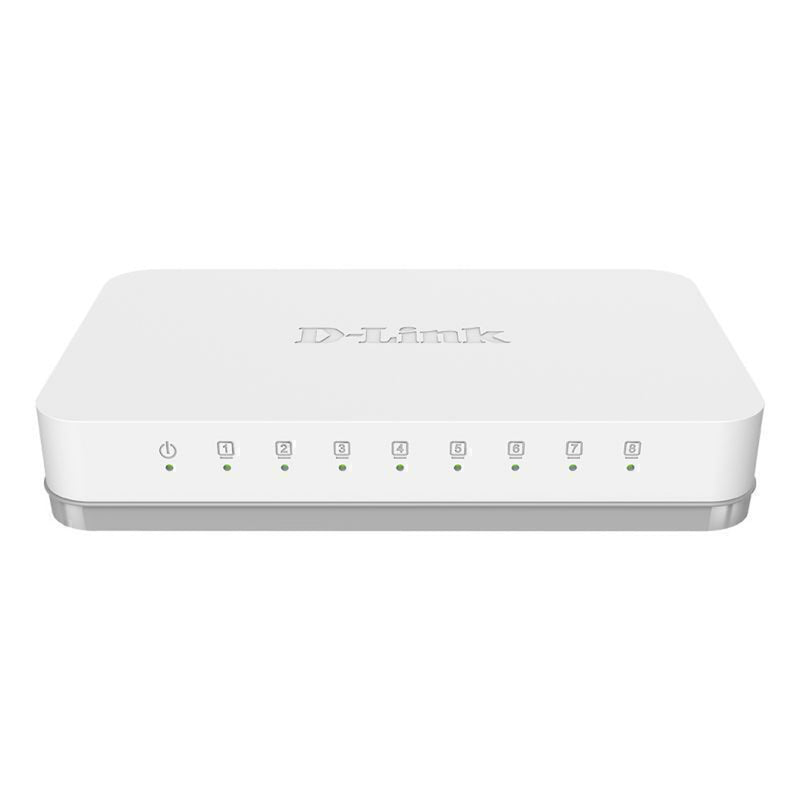 D-link plastic behuizing Gigabit Desktop Switch