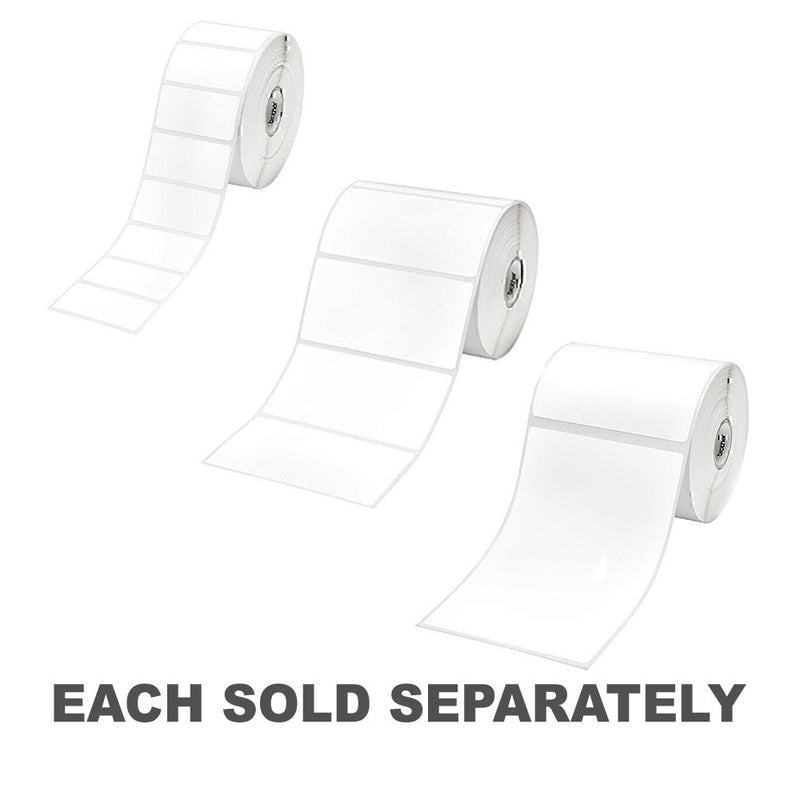 Brother White Label Roll 3pk