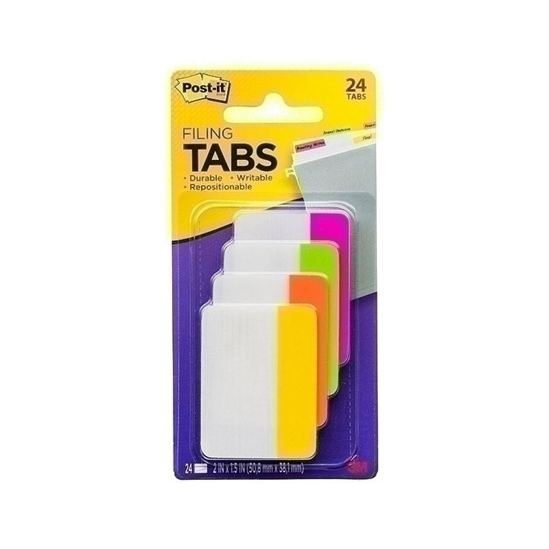 Post-It 50x38mm-indieningstabs 24pk (doos van 6)