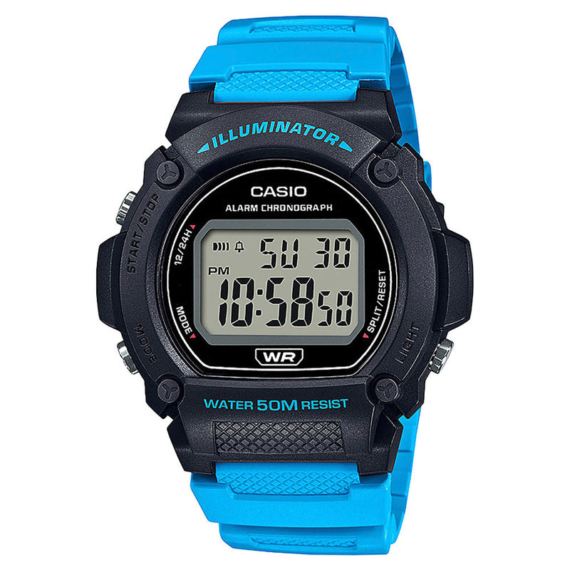 Casio W219H -serie horloge