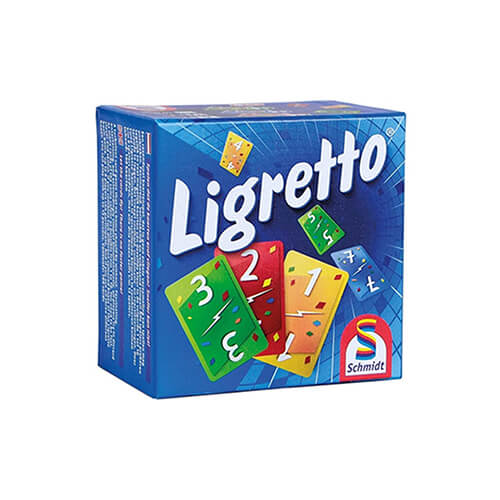 Ensemble de jeux de cartes colorés de Ligretto