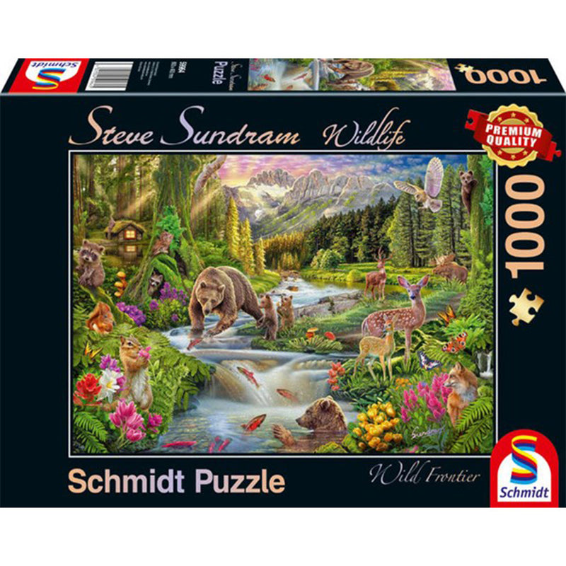  Schmidt Sundram Wildlife Puzzle 1000 Teile