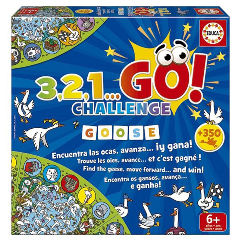 Educa 3,2,1 Go Challenge-Spiel