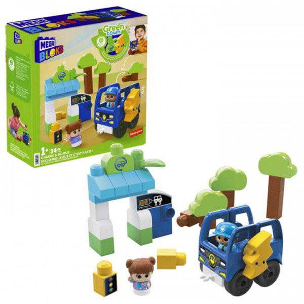 Mega Bloks Charge and Go Bus