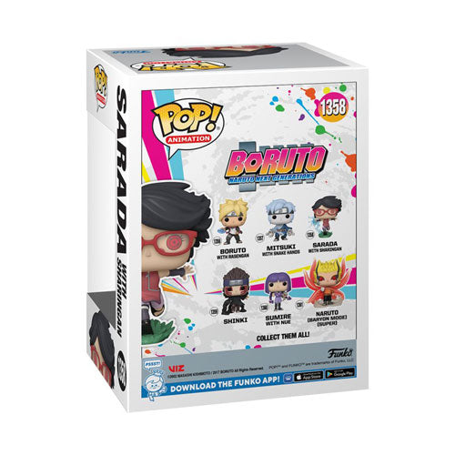 Boruto Sarada with Sharingan Pop! Vinyl