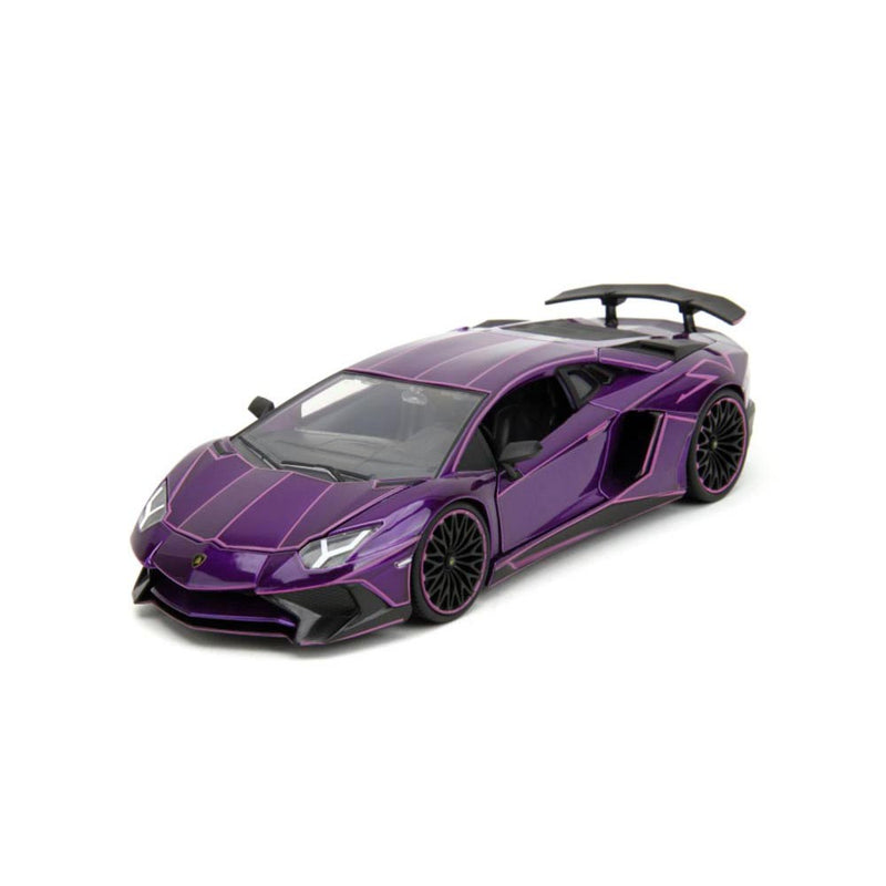 Slips rose Lamborghini Aventador SV 1:24 Véhicule