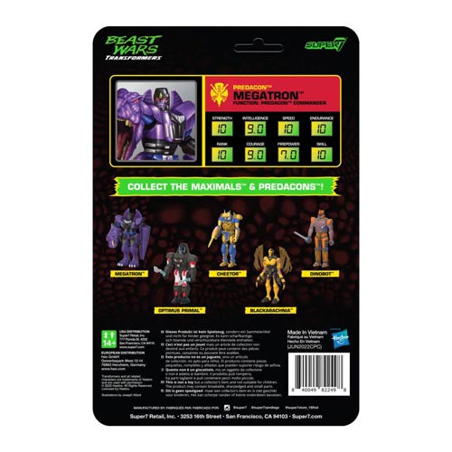 Transformers: Beast Wars Megatron Reaction 3.75" Figure