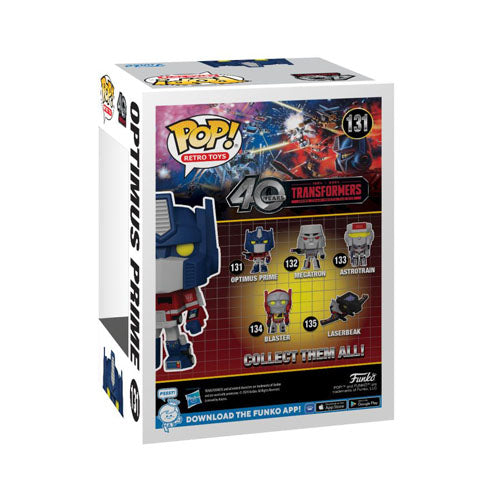 Transformers: G1 Optimus Prime Pop! Vinyl