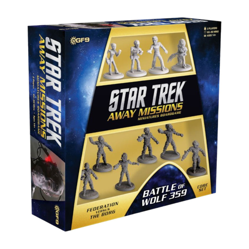 Star Trek Away Missions "Battle of Wolf 359" Miniatures Game