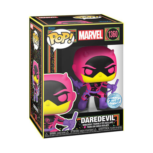 Marvel Comics Daredevil Classic US Ex. Blacklight Pop! Vinyl