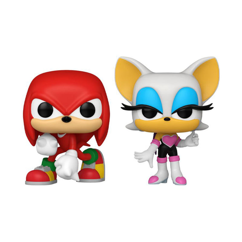 Sonic the Hedgehog Knuckles & Rouge US Ex. Pop! Vinyl 2-Pack