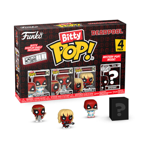 Deadpool Sleepover Bitty Pop! 4-Pack