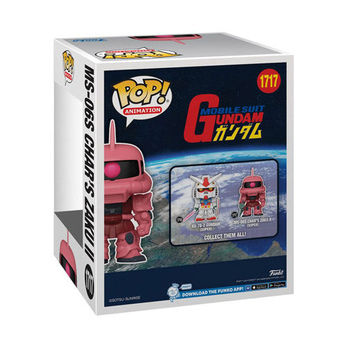 Mobile Suit Gundam Char's Zaku II 6" Pop! Vinyl