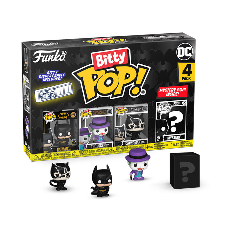 Batman: 85th Anniversary Batman Bitty Pop! 4-Pack