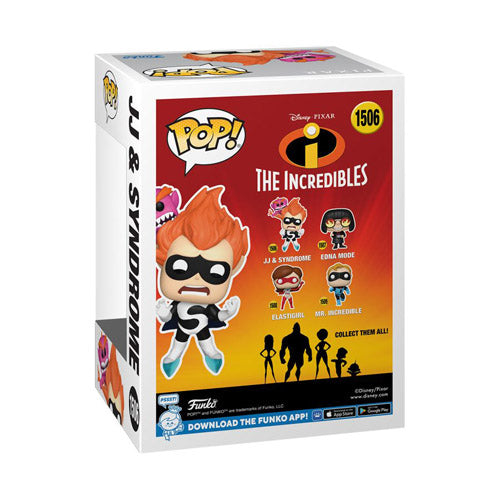 Incredibles: 20th Anniv Jack Jack & Syndrome Pop! Premium