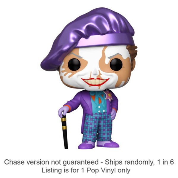 Batman 1989 Joker mit Hut Pop! Vinyl Chase Schiffe 1 in 6