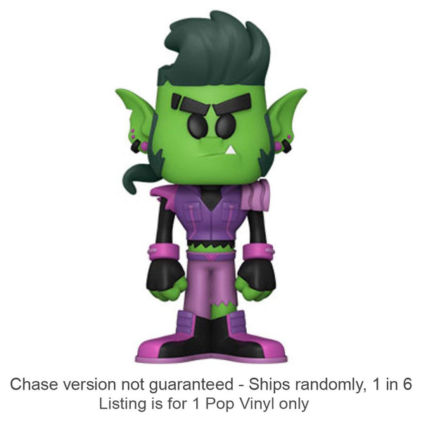 Beast Boy Night Shine Vinyl Soda Chase Ships 1 in 6