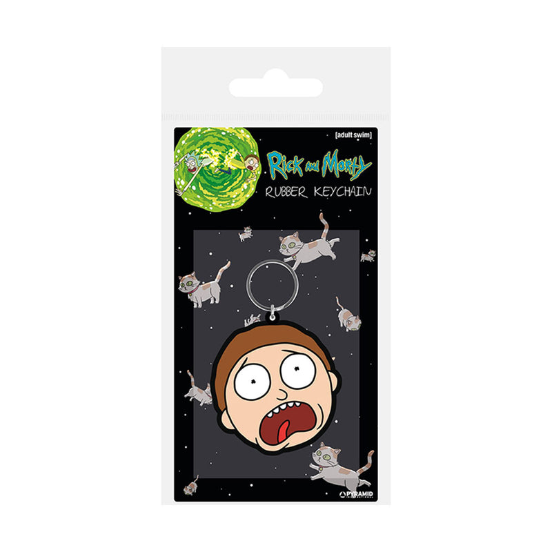 Rick et Morty Rubber Keyring