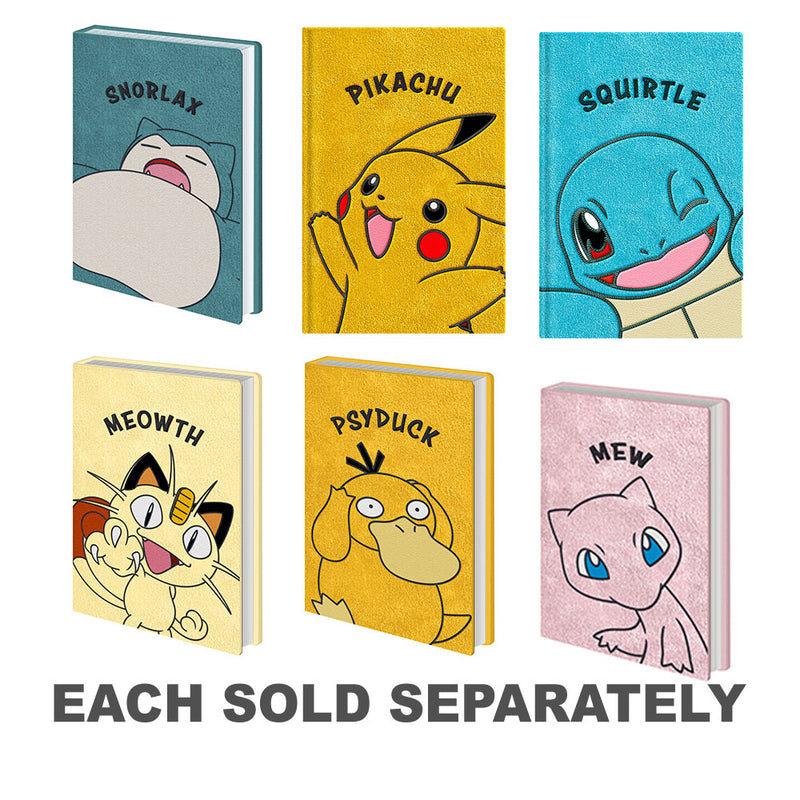 Pokemon Plush Notebook