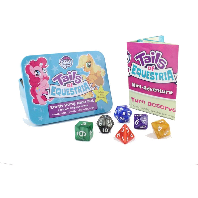 Mijn kleine pony rpg staarten van equestria dobbelstenen set