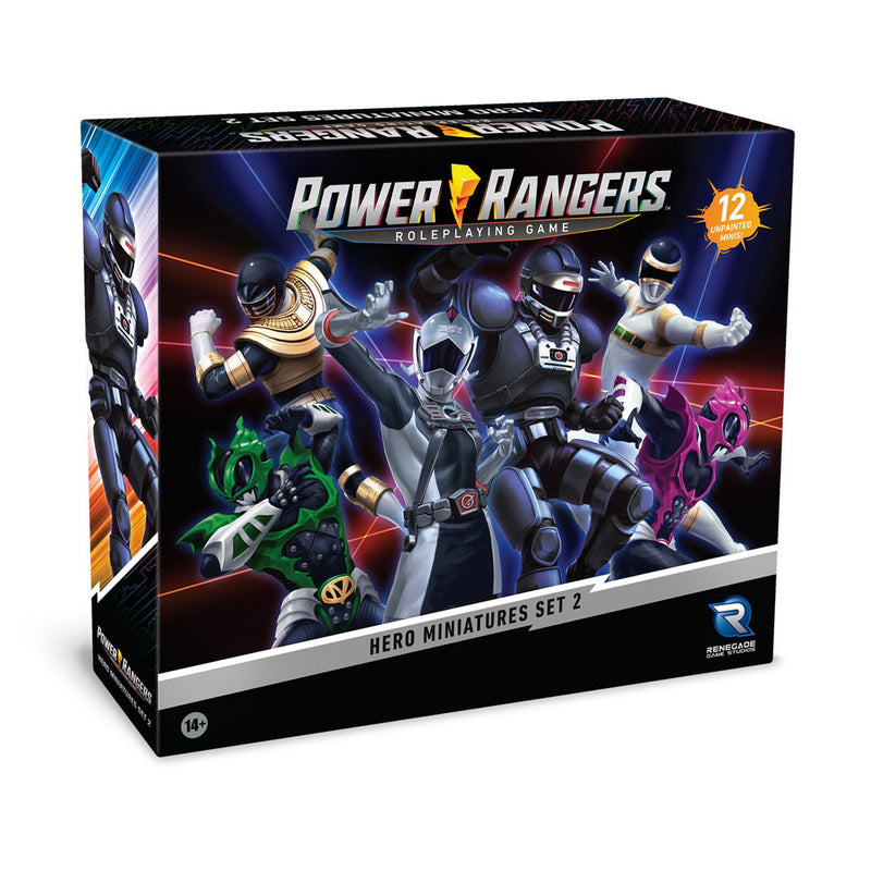 Power Rangers RPG Hero Miniatures Set 2