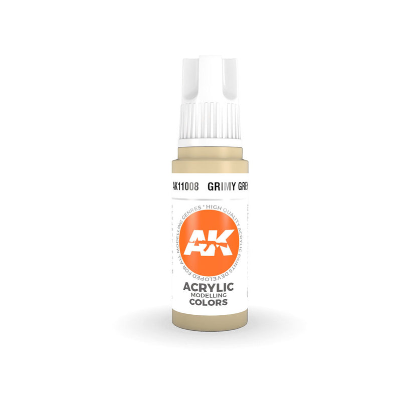 AK Interactive 3gen Grey Grey Acrylique Paint 17ml