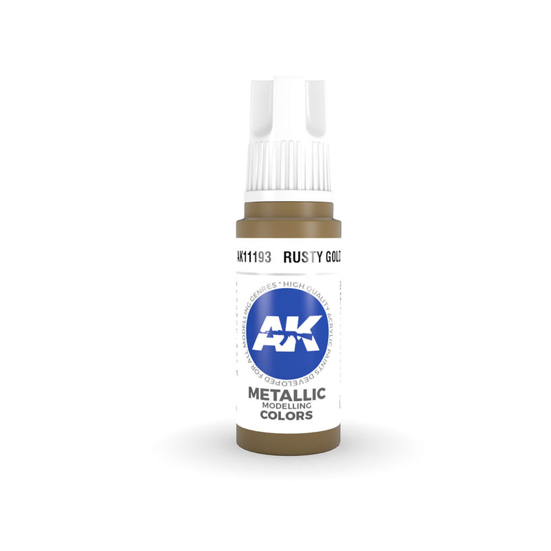 AK interactieve 3gen gouden acrylverf 17 ml