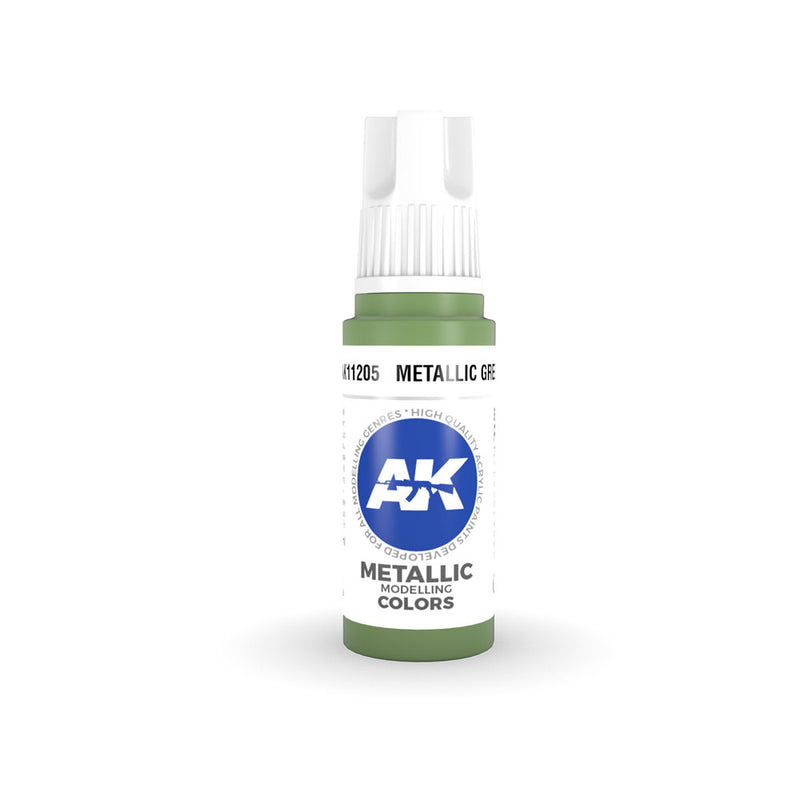 AK Interactive 3Gen Metallic Acryl -verf 17 ml