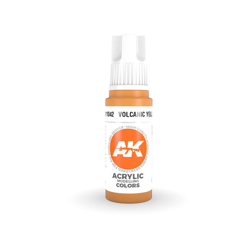 AK Interactive 3Gen Yellow acrylique Paint 17 ml