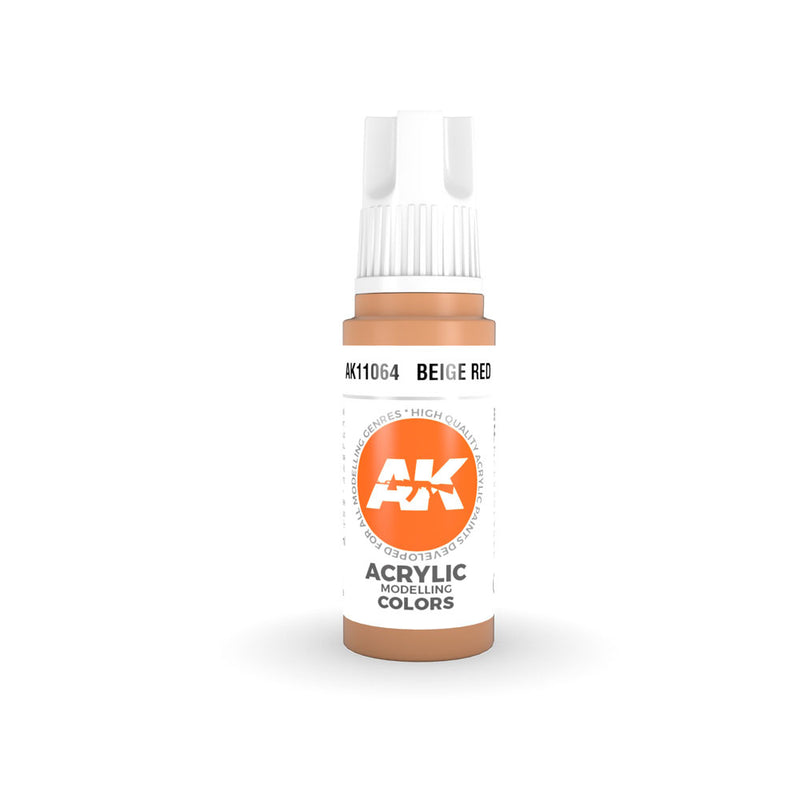 AK interactieve 3gen rode acrylverf 17 ml