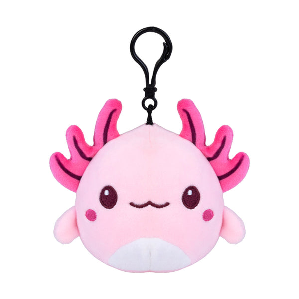 Axolotl Plush Keychain Accessory