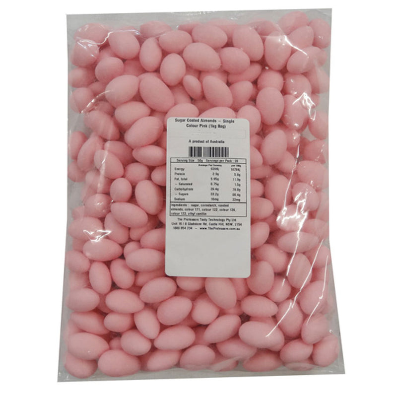 Single Colour Sugar Coated Almonds 1kg