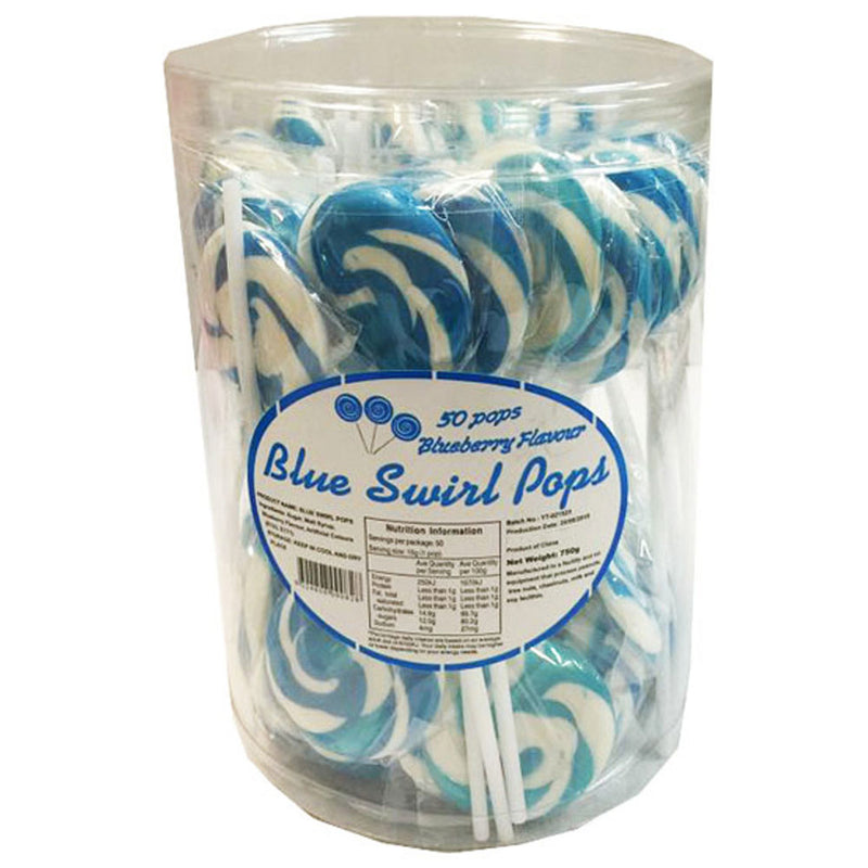 Swirl Pops Lollopops (50x15G)