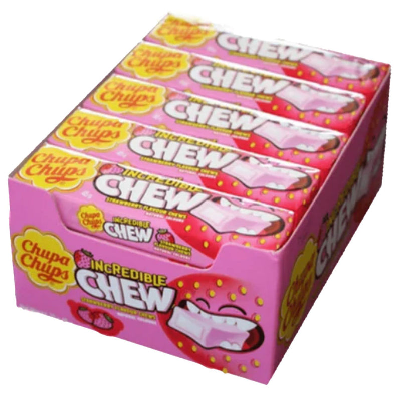 Chupa Chups INCROYABLE LOLLES CHEW (20X45G)