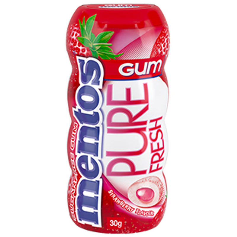  Mentos Zuckerfreier Pure Fresh Gum 30g 10Stk