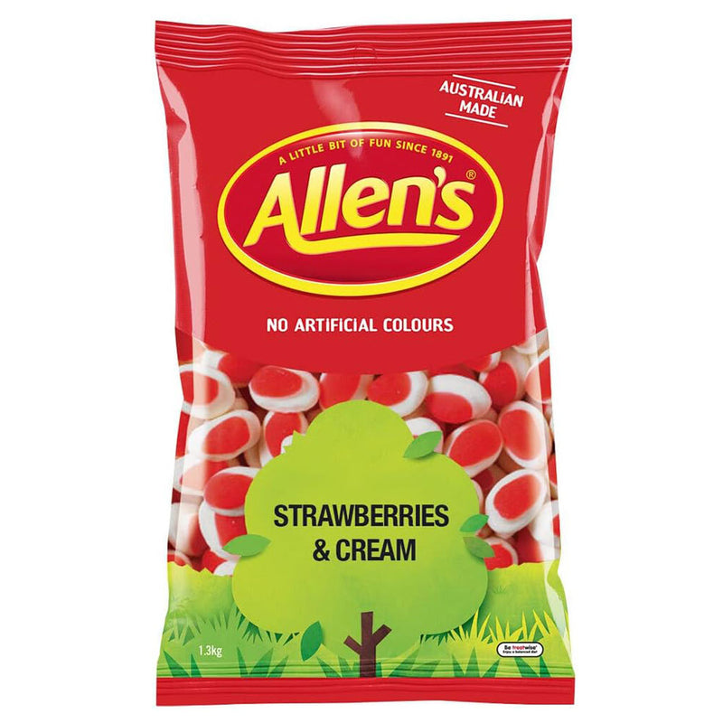 Allens Aardbeien en room