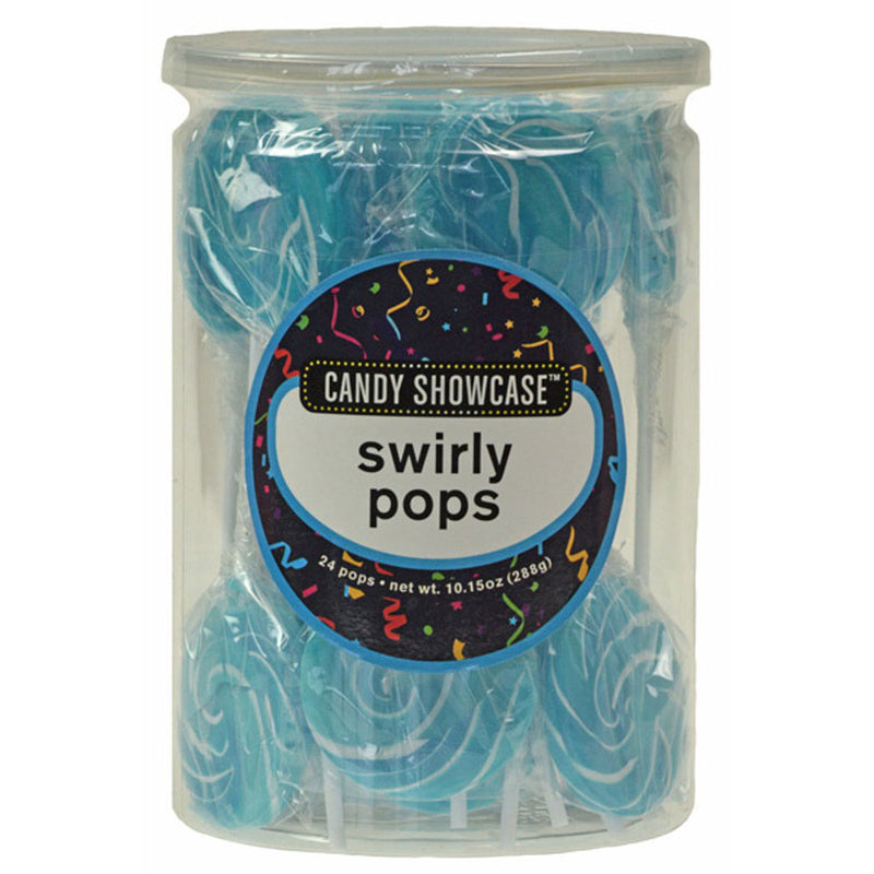 Candy Showcase Swirly Pops (24x12G)