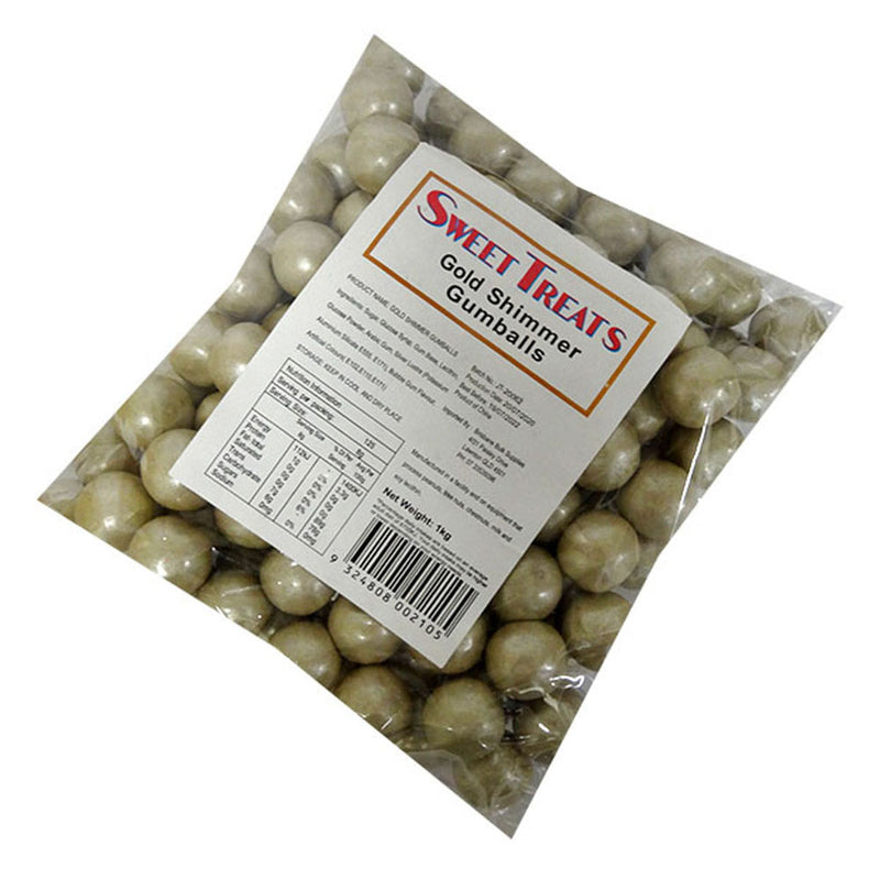 Zoete traktaties glinsteren Gumballs bulk 1 kg